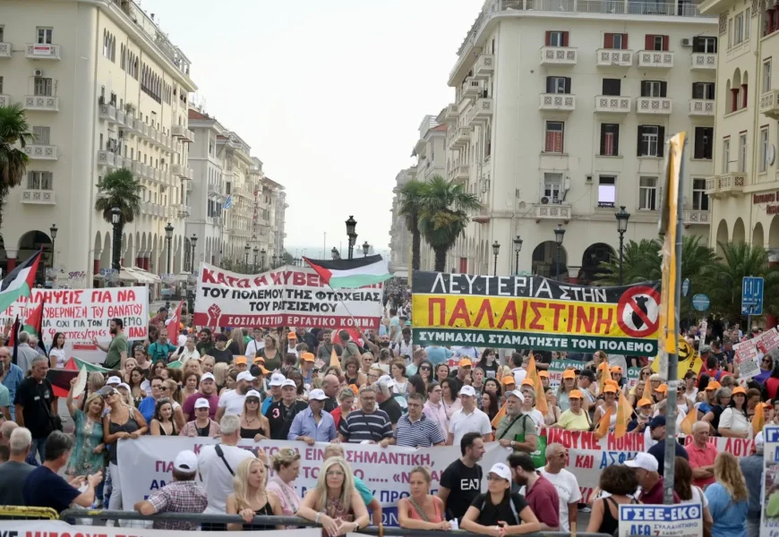 Η ΔΕΘ δεν είναι φιέστα – Είναι πεδίο αγώνα και διεκδίκησης. Σάββατο 6 Σεπτεμβρίου 2025 | Συγκέντρωση στο άγαλμα Βενιζέλου, Θεσσαλονίκη Η ΔΕΘ δεν είναι φιέστα – Είναι πεδίο αγώνα και διεκδίκησης. Σάββατο 6 Σεπτεμβρίου 2025 | Συγκέντρωση στο άγαλμα Βενιζέλου, Θεσσαλονίκη